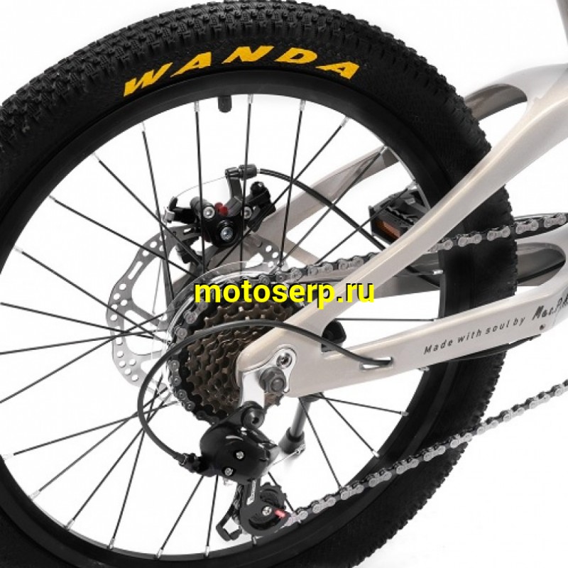 Купить  20" скоросной FALCON BIKE MILD серый (Фалькон Байк Милд) 20"; 6ск; рама-магний; тормоз-Disk (шт) (ART купить с доставкой по Москве и России, цена, технические характеристики, комплектация фото  - motoserp.ru