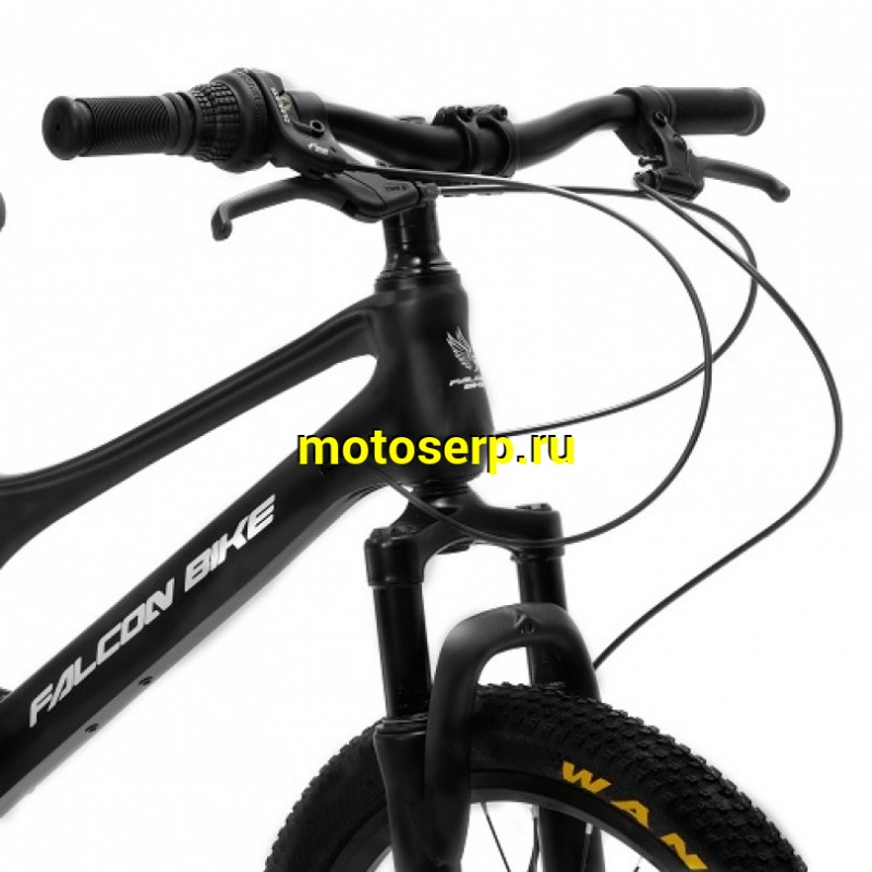 Купить  20" скоростной FALCON BIKE MILD черный (Фалькон Байк Милд) 20"; 6ск; рама-магний; тормоз-Disk (шт) (ART купить с доставкой по Москве и России, цена, технические характеристики, комплектация фото  - motoserp.ru