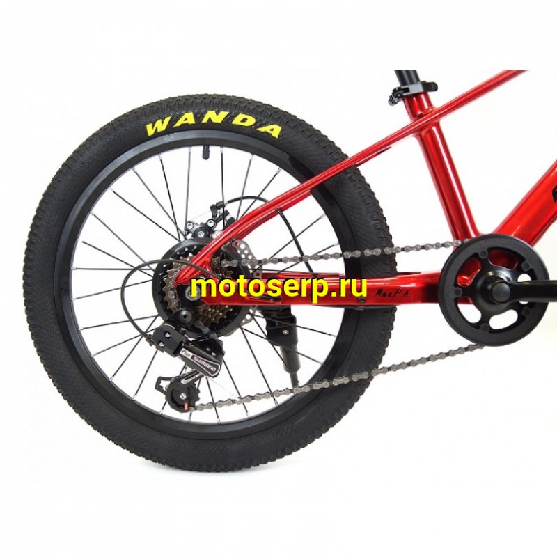Купить  20" скоростной FALCON BIKE RIVER красный (Фалкон Ривер) 20"; 6ск; рама-магний; тормоз-Disk (шт) (ART (M купить с доставкой по Москве и России, цена, технические характеристики, комплектация фото  - motoserp.ru