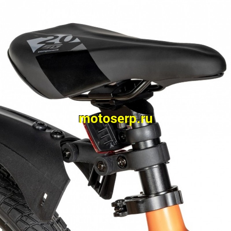 Купить  20" скоростной NOVATRACK TIGER оранжевый (НОВАТРЕК ТИГР) 20"; 6ск; рама-магний; тормоз-Disk (шт) (ART (M купить с доставкой по Москве и России, цена, технические характеристики, комплектация фото  - motoserp.ru