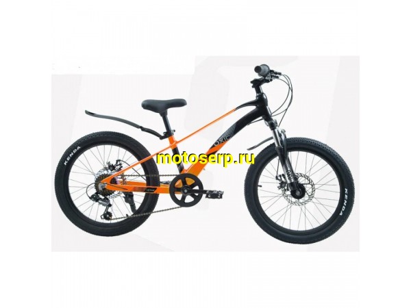 Купить  20" скоростной TECH TEAM OXIC оранжевый  (ТЕЧ ТИМ ОКСИК) 20"; 7ск; рама-магний; тормоз-Disc (шт) (ART (M купить с доставкой по Москве и России, цена, технические характеристики, комплектация фото  - motoserp.ru