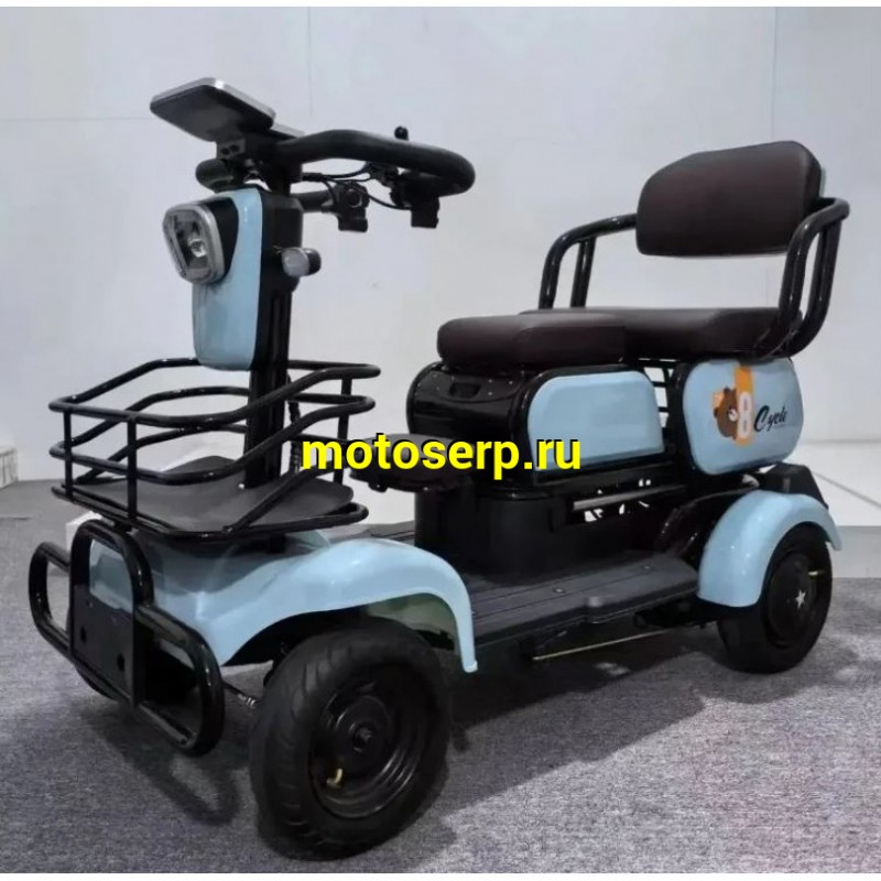 Купить  Электроцикл SUP 850W 48V25Ah четырехколесный дифференциальный 30 км/ч. (шт)  купить с доставкой по Москве и России, цена, технические характеристики, комплектация фото  - motoserp.ru