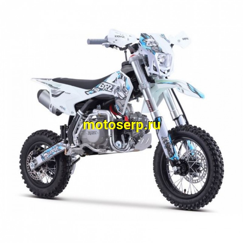Купить  Питбайк BRZ H2 YX110  12/10" (Полуавтом.) (спортинв) (шт) (ФОТО купить с доставкой по Москве и России, цена, технические характеристики, комплектация фото  - motoserp.ru