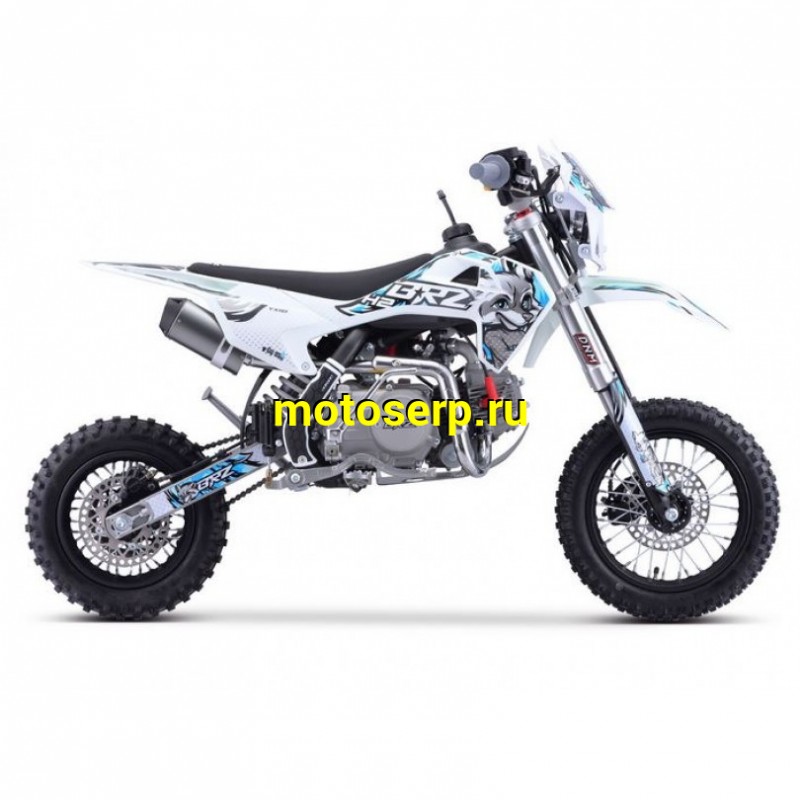 Купить  Питбайк BRZ H2 YX110  12/10" (Полуавтом.) (спортинв) (шт) (ФОТО купить с доставкой по Москве и России, цена, технические характеристики, комплектация фото  - motoserp.ru