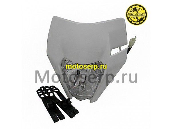 Купить  Фара передняя + Обтекатель LED (белый) KTM Replica универсальная для питбайков и др. (шт) (Кокурин купить с доставкой по Москве и России, цена, технические характеристики, комплектация фото  - motoserp.ru