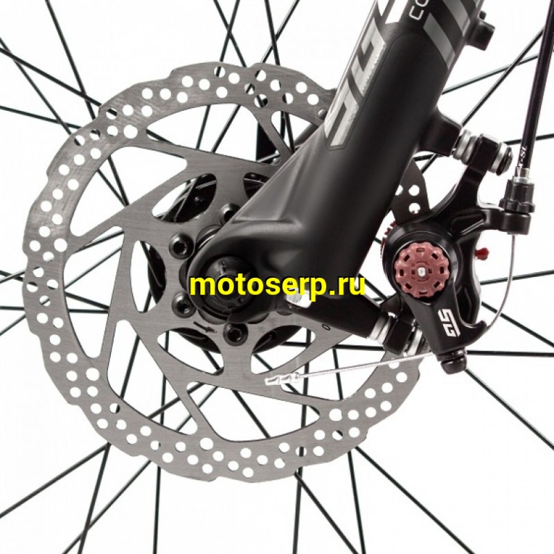 Купить  24" STINGER ELEMENT синий (13") (СТИНГЕР ЭЛЕМЕНТ) 24" горный; 8ск; рама-алюминий; тормоз-Disk; вилка пружинно-эластомерная (шт) (ART купить с доставкой по Москве и России, цена, технические характеристики, комплектация фото  - motoserp.ru