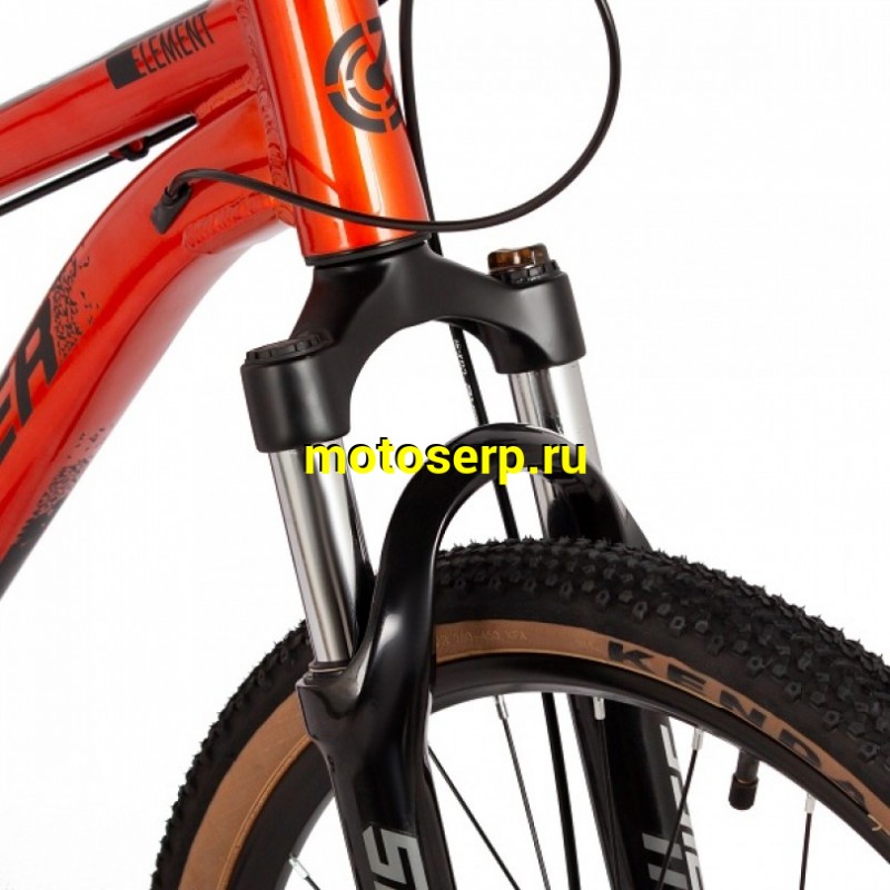 Купить  24" STINGER ELEMENT оранжевый (13") (СТИНГЕР ЭЛЕМЕНТ) 24" горный; 8ск; рама-алюминий; тормоз-Disk; вилка пружинно-эластомерная (шт) (ART купить с доставкой по Москве и России, цена, технические характеристики, комплектация фото  - motoserp.ru