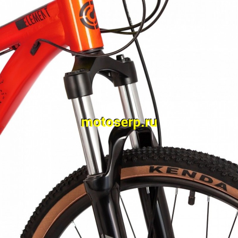 Купить  26" STINGER ELEMENT оранжевый (15") (СТИНГЕР ЭЛЕМЕНТ) 26" горный; ск; рама-алюминий; тормоз-Disk; вилка пружинно-эластомерная (шт) (ART купить с доставкой по Москве и России, цена, технические характеристики, комплектация фото  - motoserp.ru