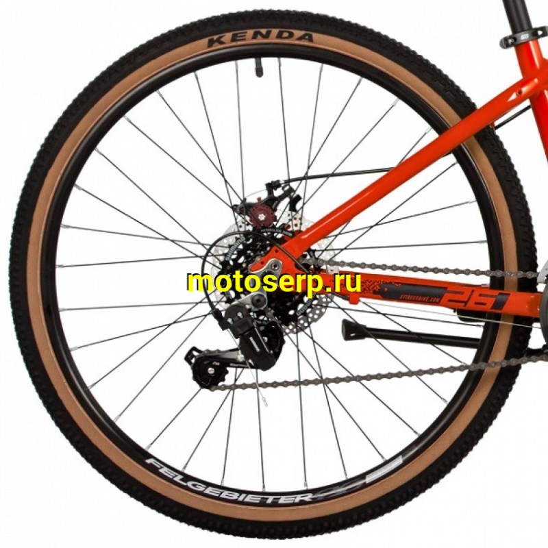 Купить  26" STINGER ELEMENT оранжевый (15") (СТИНГЕР ЭЛЕМЕНТ) 26" горный; ск; рама-алюминий; тормоз-Disk; вилка пружинно-эластомерная (шт) (ART купить с доставкой по Москве и России, цена, технические характеристики, комплектация фото  - motoserp.ru