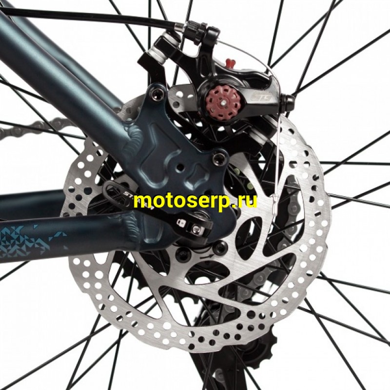 Купить  27.5" STINGER ELEMENT синий (16") (СТИНГЕР ЭЛЕМЕНТ) 27.5" горный; 14ск; рама-алюминий; тормоз-Disk; вилка пружинно-эластомерная (шт) (ART купить с доставкой по Москве и России, цена, технические характеристики, комплектация фото  - motoserp.ru