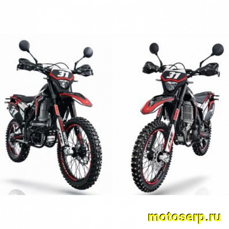 Купить  Мотоцикл Кросс/Эндуро Regulmoto CR-Z 350 (ЭПТС) 21/18, Gear 6, (NB350)  350сс, 4Т, Красный/черный (шт) (ФОТО купить с доставкой по Москве и России, цена, технические характеристики, комплектация фото  - motoserp.ru
