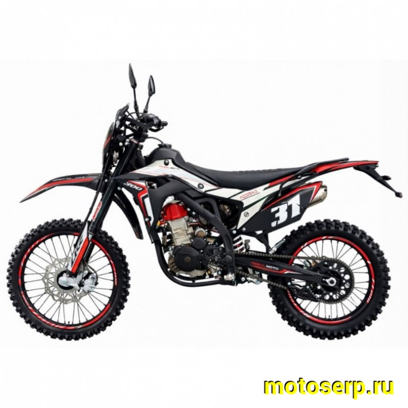 Купить  Мотоцикл Кросс/Эндуро Regulmoto CR-Z 350 (ЭПТС) 21/18, Gear 6, (NB350)  350сс, 4Т, Красный/черный (шт) (ФОТО купить с доставкой по Москве и России, цена, технические характеристики, комплектация фото  - motoserp.ru