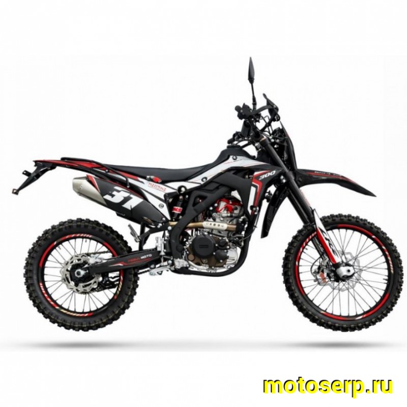 Купить  Мотоцикл Кросс/Эндуро Regulmoto CR-Z 350 (ЭПТС) 21/18, Gear 6, (NB350)  350сс, 4Т, Красный/черный (шт) (ФОТО купить с доставкой по Москве и России, цена, технические характеристики, комплектация фото  - motoserp.ru