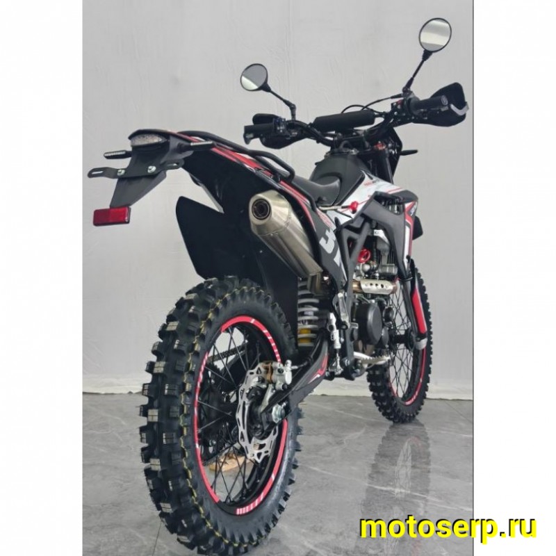 Купить  Мотоцикл Кросс/Эндуро Regulmoto CR-Z 350 (ЭПТС) 21/18, Gear 6, (NB350)  350сс, 4Т, Красный/черный (шт) (ФОТО купить с доставкой по Москве и России, цена, технические характеристики, комплектация фото  - motoserp.ru