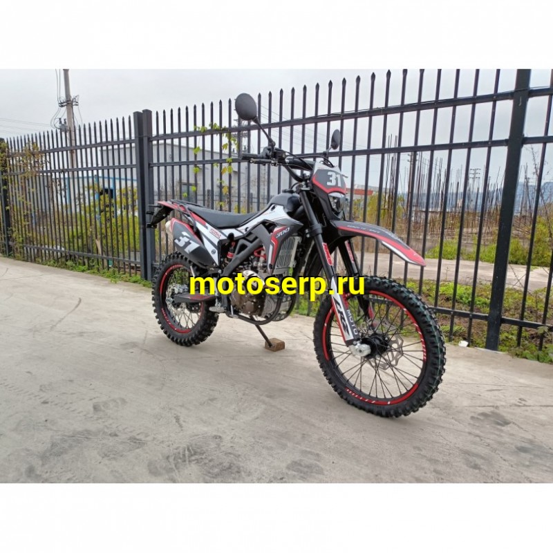 Купить  Мотоцикл Кросс/Эндуро Regulmoto CR-Z 350 (ЭПТС) 21/18, Gear 6, (NB350)  350сс, 4Т, Красный/черный (шт)  купить с доставкой по Москве и России, цена, технические характеристики, комплектация фото  - motoserp.ru