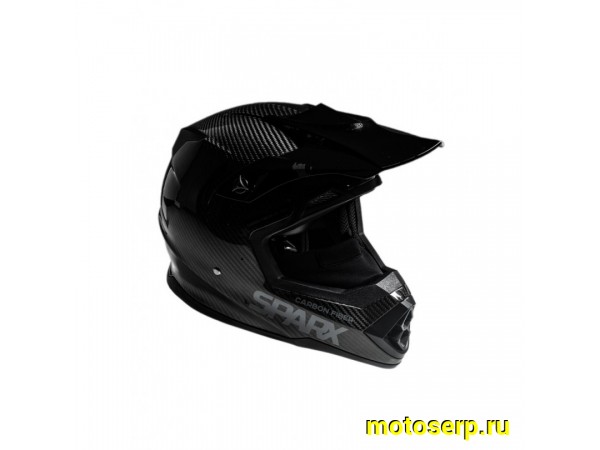 Купить  Шлем Кросс SPARX Nix CARBON 3K (YK780) КАРБОНОВАЯ ОБОЛОЧКА 3K р-р XS (шт) (CK купить с доставкой по Москве и России, цена, технические характеристики, комплектация фото  - motoserp.ru