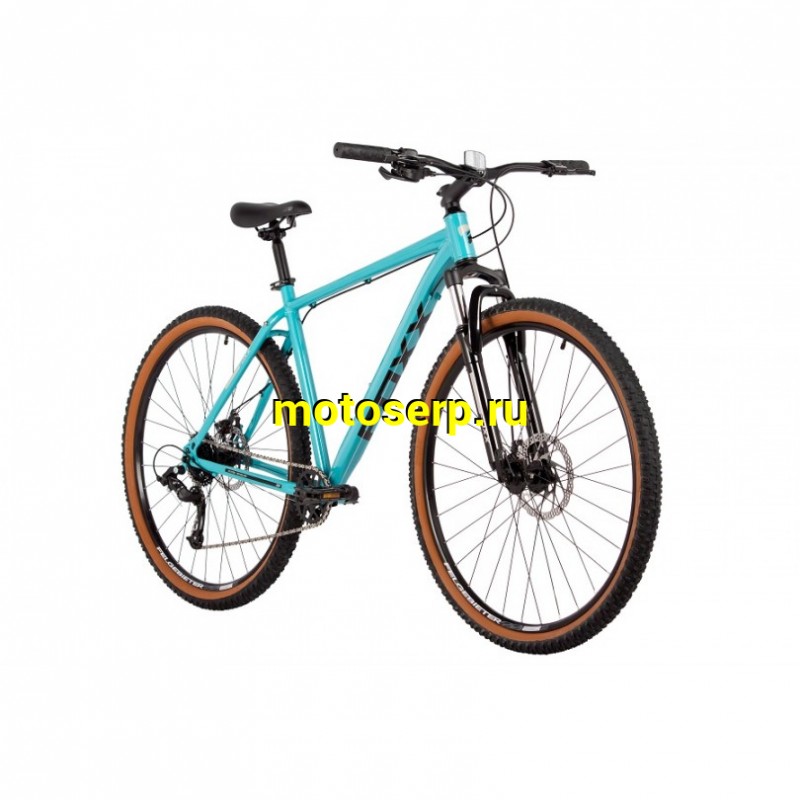 Купить  29" FOXX ARAGON бирюзовый (22) (АРАГОН) 29"; 8ск; рама-сталь; тормоз-Disk (шт) (ART (M купить с доставкой по Москве и России, цена, технические характеристики, комплектация фото  - motoserp.ru