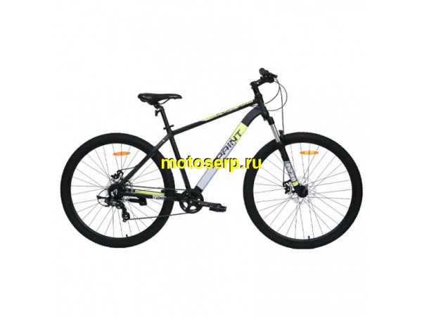 Купить  29" TECH TEAM SPRINT черный (19”) (ТЕЧ ТИМ СПРИНТ) 29”; горный; 7ск; рама-алюминий; тормоз-Disk (шт) (ART (M купить с доставкой по Москве и России, цена, технические характеристики, комплектация фото  - motoserp.ru