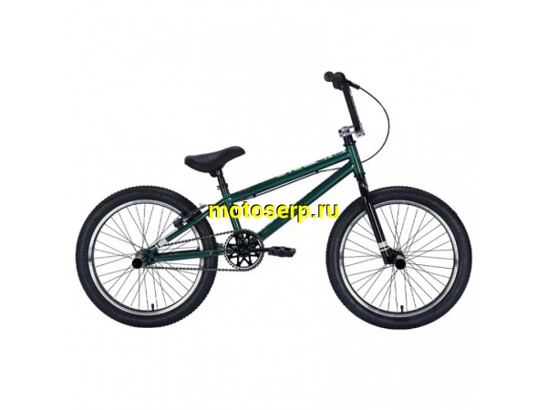 Купить  20" BMX TECH TEAM STEP ONE зеленый (20") (Тач Тим Степ Ван) 20"; 1ск; рама-сталь; тормоз-V-Brake (шт) (ART (M купить с доставкой по Москве и России, цена, технические характеристики, комплектация фото  - motoserp.ru