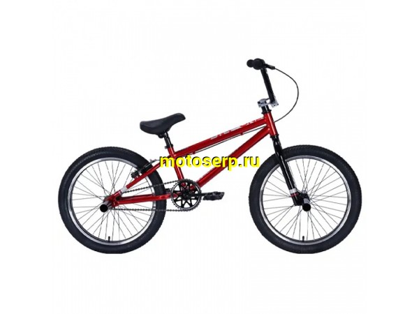Купить  20" BMX TECH TEAM STEP ONE красный (20") (Тач Тим Степ Ван) 20"; 1ск; рама-сталь; тормоз-V-Brake (шт) (ART (M купить с доставкой по Москве и России, цена, технические характеристики, комплектация фото  - motoserp.ru