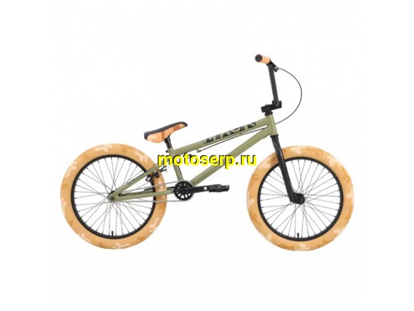 Купить  20" BMX TECH TEAM MACK хаки (20") (Тач Тим Мак) 20"; 1ск; рама-сталь; тормоз-V-Brake (шт) (ART (M купить с доставкой по Москве и России, цена, технические характеристики, комплектация фото  - motoserp.ru