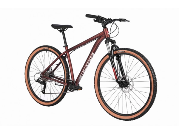 Купить  29" FOXX MERIDIAN коричневый (20") (МЕРИДИАН) 29"; 8ск; рама-алюминий; тормоз-Disk (шт) (ART (M купить с доставкой по Москве и России, цена, технические характеристики, комплектация фото  - motoserp.ru