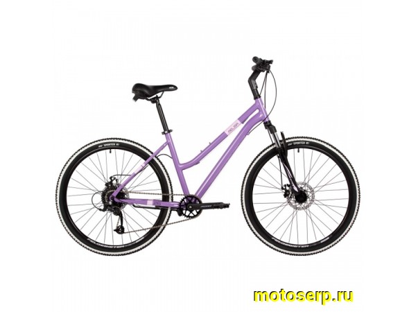 Купить  26" FOXX MELISA фиолетовый (17") (МЕЛИСА) 26"; 7ск; рама-сталь; тормоз-Disk (шт) (ART (M купить с доставкой по Москве и России, цена, технические характеристики, комплектация фото  - motoserp.ru
