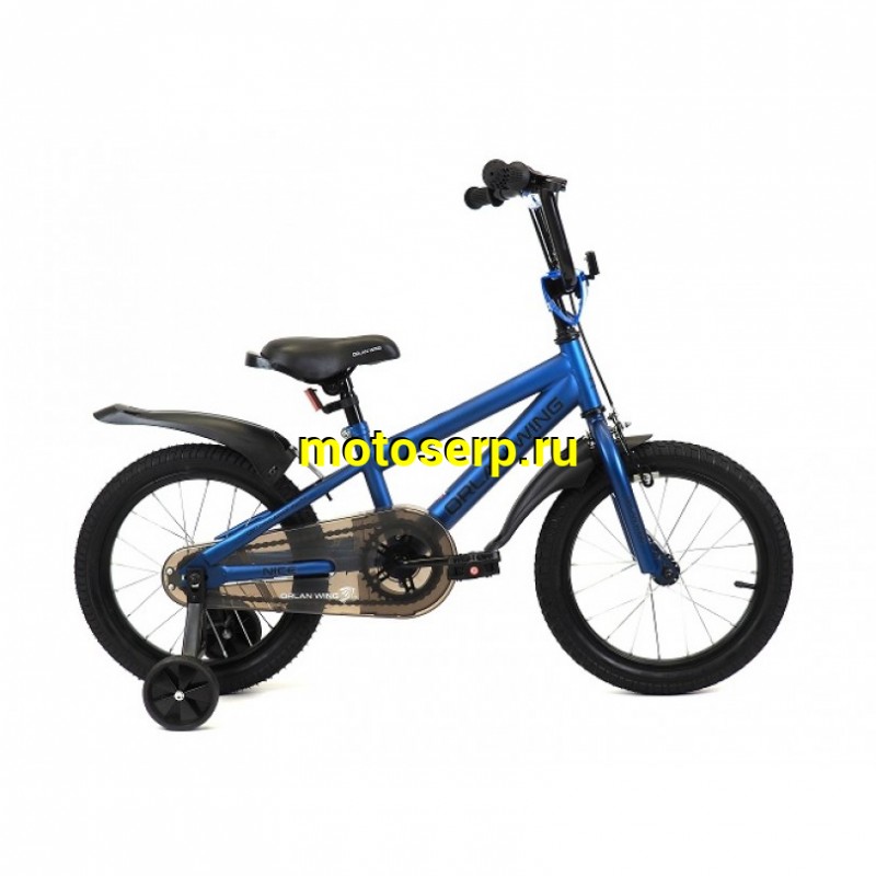 Купить  16" ORLAN WING NICE синий (орлан винг найс) 16"; 1ск; рама-сталь; тормоз-V-Brake (шт) (ART купить с доставкой по Москве и России, цена, технические характеристики, комплектация фото  - motoserp.ru