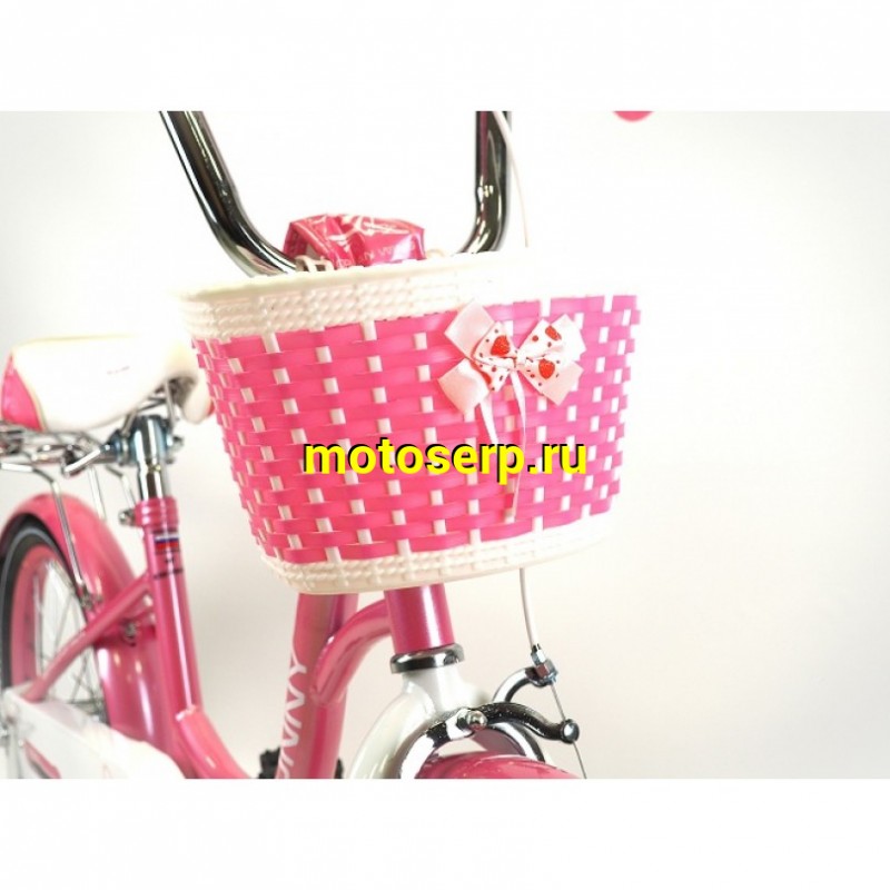 Купить  18" ORLAN WING FUNNY розовый (Орлан Винг Фунни) 18"; 1ск; рама-сталь; тормоз-V-brake (шт) (ART (M купить с доставкой по Москве и России, цена, технические характеристики, комплектация фото  - motoserp.ru