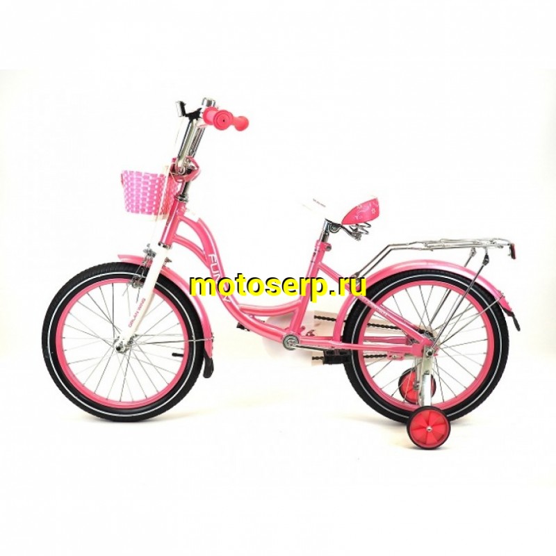 Купить  18" ORLAN WING FUNNY розовый (Орлан Винг Фунни) 18"; 1ск; рама-сталь; тормоз-V-brake (шт) (ART (M купить с доставкой по Москве и России, цена, технические характеристики, комплектация фото  - motoserp.ru