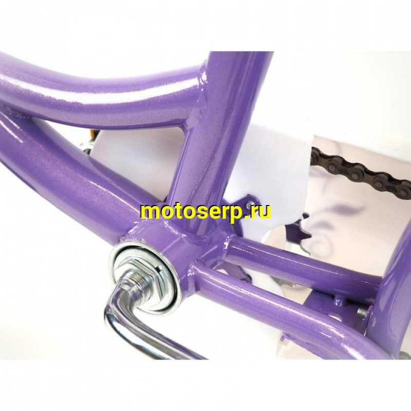 Купить  20" ORLAN WING FUNNY фиолетовый (Орлан Винг Фанни) 20"; 1ск; рама-сталь; тормоз-ножной/V-Brake (шт) (ART (M купить с доставкой по Москве и России, цена, технические характеристики, комплектация фото  - motoserp.ru