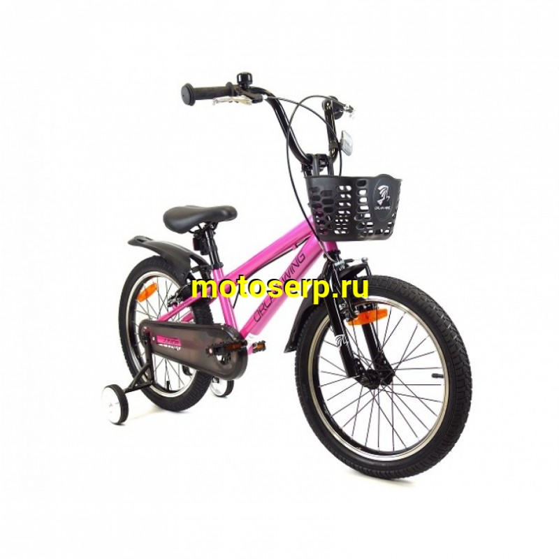 Купить  20" ORLAN WING JUNIOR розовый (Орлан Винг Джуниор) 20"; 1ск; рама-сталь; V-Brake (шт) (ART (M купить с доставкой по Москве и России, цена, технические характеристики, комплектация фото  - motoserp.ru