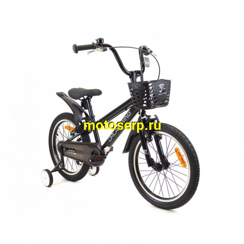 Купить  20" ORLAN WING JUNIOR черный (Орлан Винг Джуниор) 20"; 1ск; рама-сталь; V-Brake (шт) (ART (M купить с доставкой по Москве и России, цена, технические характеристики, комплектация фото  - motoserp.ru