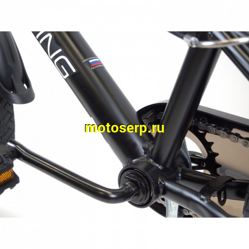 Купить  20" ORLAN WING JUNIOR черный (Орлан Винг Джуниор) 20"; 1ск; рама-сталь; V-Brake (шт) (ART (M купить с доставкой по Москве и России, цена, технические характеристики, комплектация фото  - motoserp.ru
