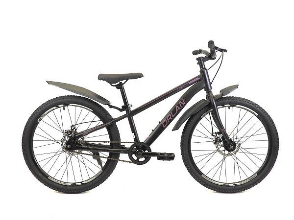 Купить  24" ORLAN WING RIDER 1.0 черный (12) (Орлан Винг Райдер 1.0) 24"; 1ск; рама-сталь; тормоз-Disk (шт) (ART1 купить с доставкой по Москве и России, цена, технические характеристики, комплектация фото  - motoserp.ru