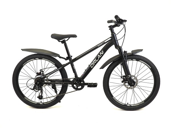 Купить  24" ORLAN WING RIDER 2.0 черный (12) (Орлан Винг Райдер 2.0) 24"; 6ск; рама-сталь; тормоз-Disk (шт) (ART1 купить с доставкой по Москве и России, цена, технические характеристики, комплектация фото  - motoserp.ru