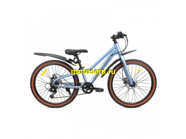 Купить  24" ORLAN WING VENUS 1.0 синий (Орлан Винг Венус 1.0) 24"; 6ск; рама-алюминий; тормоз-Disk (шт) (ART (M купить с доставкой по Москве и России, цена, технические характеристики, комплектация фото  - motoserp.ru