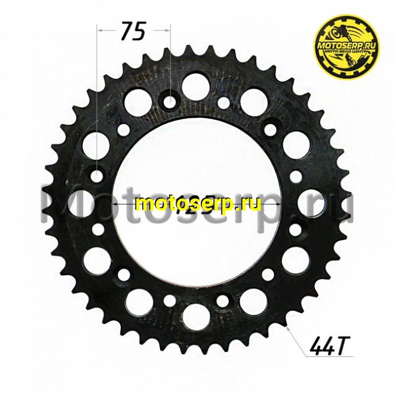 Купить  Звезда ведомая голая (венец) (520-44) (520-44T D-125mm, 6x75mm) CR-Z300, Aqua, Dyna, Legend 300, Holeshot, Crosstrec, Sport 003 (шт) (Regul 325411-1 купить с доставкой по Москве и России, цена, технические характеристики, комплектация фото  - motoserp.ru