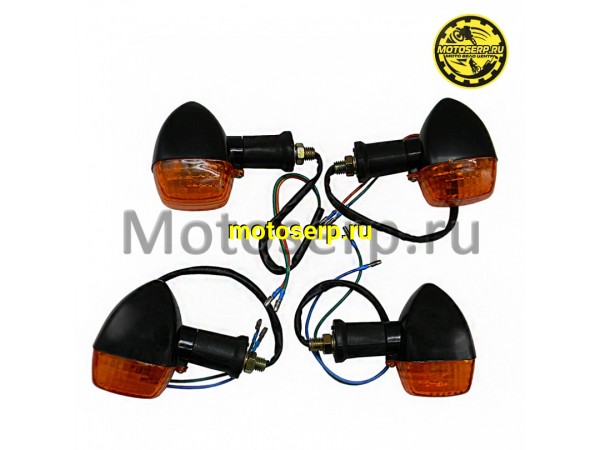 Купить  Поворотник DELTA, ALPHA, MINSK (ТИП22) из 4-х Штук мопед Альфа Мотоцикл (комп) (0 купить с доставкой по Москве и России, цена, технические характеристики, комплектация фото  - motoserp.ru