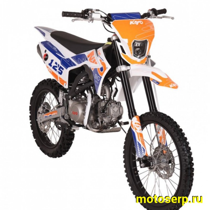 Купить  Питбайк KAYO BIG-MINI K125EM 19/16 TT 26 (шт) (SM (ФОТО купить с доставкой по Москве и России, цена, технические характеристики, комплектация фото  - motoserp.ru