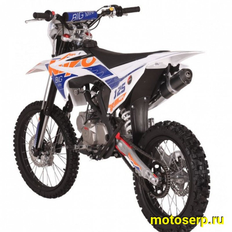 Купить  Питбайк KAYO BIG-MINI K125EM 19/16 TT 26 (шт) (SM (ФОТО купить с доставкой по Москве и России, цена, технические характеристики, комплектация фото  - motoserp.ru