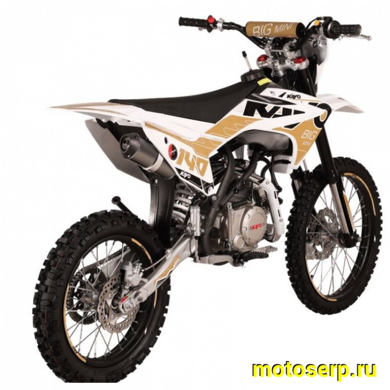 Купить  Питбайк KAYO BIG-MINI K140EM 19/16 TT 26 2026г. (шт) (SM (ФОТО купить с доставкой по Москве и России, цена, технические характеристики, комплектация фото  - motoserp.ru