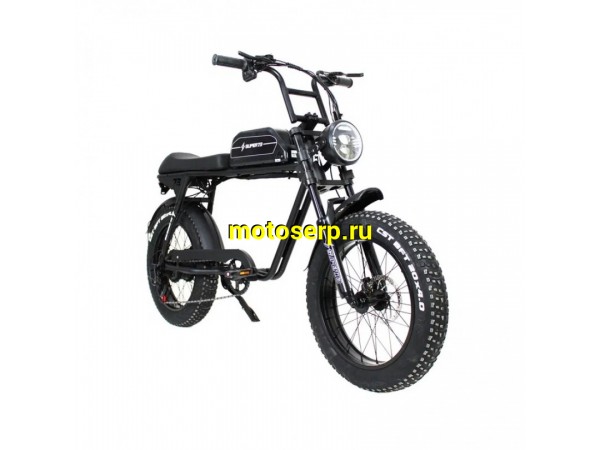 Купить  Электрокомплект 20" 500 Вт FAT IKINGI SUPER 73  рама-сталь, съёмная Li-ion батарея, 60V, 20Ah адаптер 220В  (шт) (Кит купить с доставкой по Москве и России, цена, технические характеристики, комплектация фото  - motoserp.ru