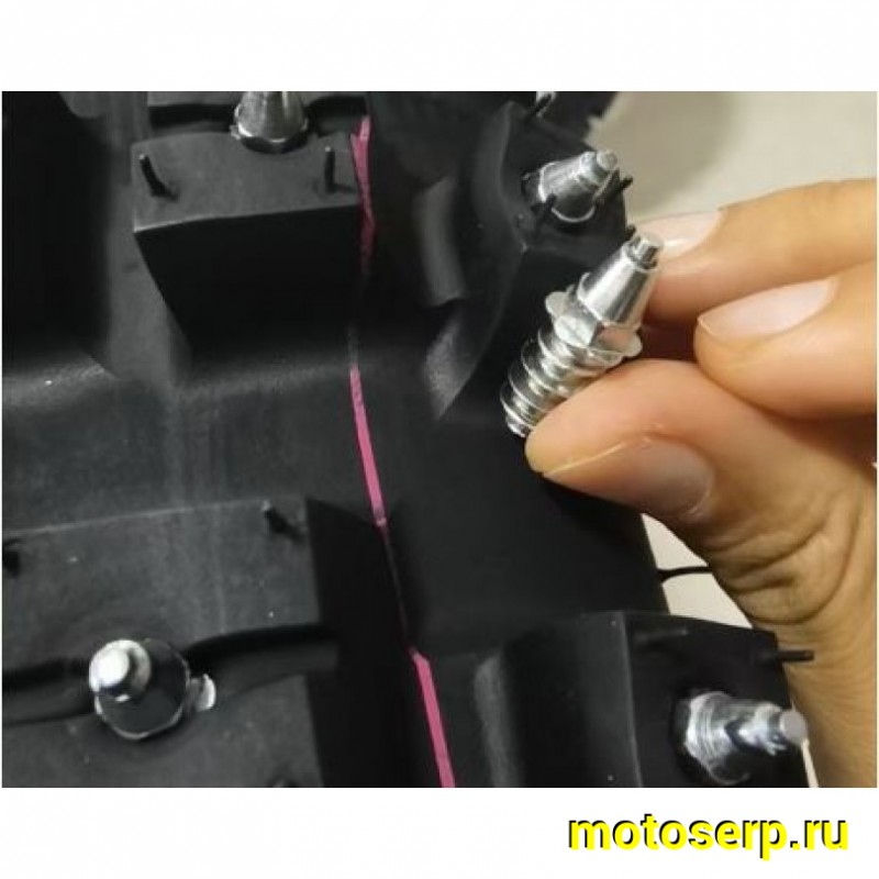 Купить  Шип зимний вкручивающийся для покрышки Мото/ATV 100 шт. PRO Series Н19 c карбид-фольфрамовым сердечником (10 мм) (комп) (Regul H19 купить с доставкой по Москве и России, цена, технические характеристики, комплектация фото  - motoserp.ru