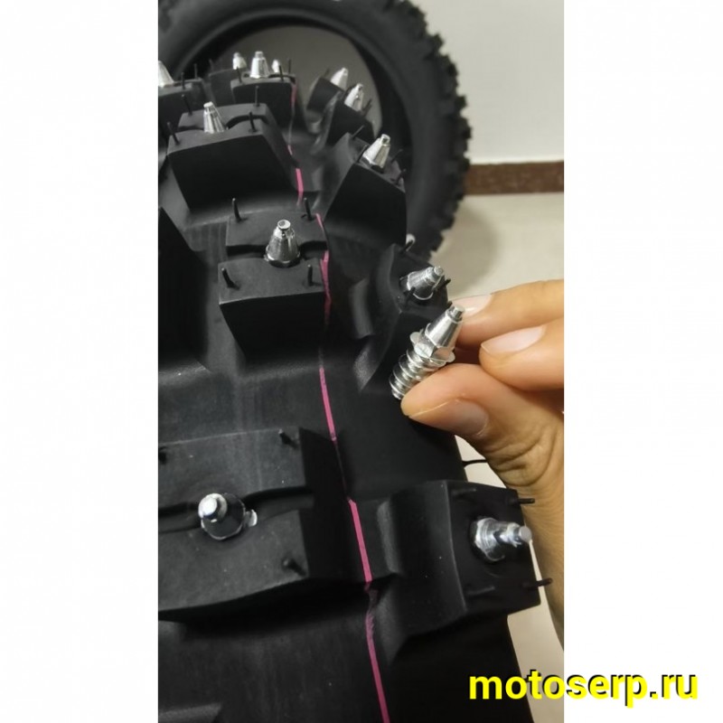 Купить  Шип зимний вкручивающийся для покрышки Мото/ATV 100 шт. PRO Series Н19 c карбид-фольфрамовым сердечником (10 мм) (комп) (Regul H19 купить с доставкой по Москве и России, цена, технические характеристики, комплектация фото  - motoserp.ru