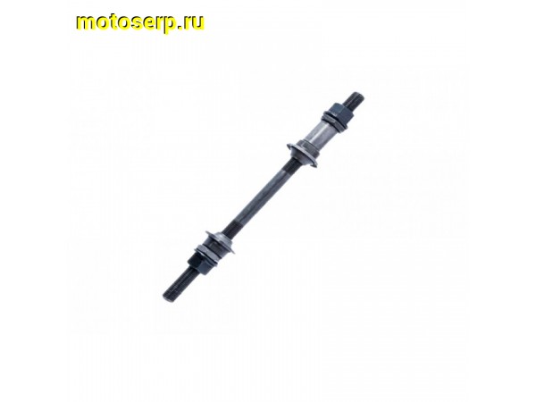 Купить  Ось колеса задняя байк на гайках под трещетку 170 Вело (шт) (Золотник 3052711-4 (ART купить с доставкой по Москве и России, цена, технические характеристики, комплектация фото  - motoserp.ru