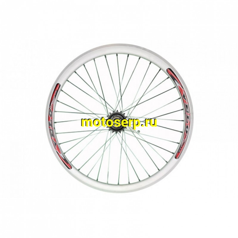 Купить  Колесо 24" двойное заднее алюминий в сборе со втулкой (китайская втулка) 1ск. Вело (шт) (Золотник 3062402-11 (ART купить с доставкой по Москве и России, цена, технические характеристики, комплектация фото  - motoserp.ru