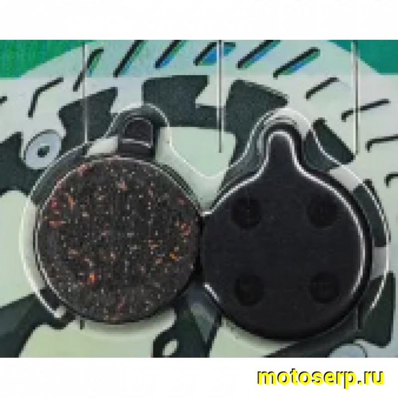 Купить  Колодки тормозные диск ВЕЛО круглые с усом малые D-18mm (шт) (Золотник 3122612-4 (ART купить с доставкой по Москве и России, цена, технические характеристики, комплектация фото  - motoserp.ru