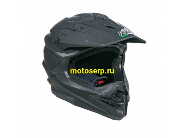 Купить  Шлем Кросс AiM JK803 черный матовый XL (шт) (AIM 803-008-XL купить с доставкой по Москве и России, цена, технические характеристики, комплектация фото  - motoserp.ru