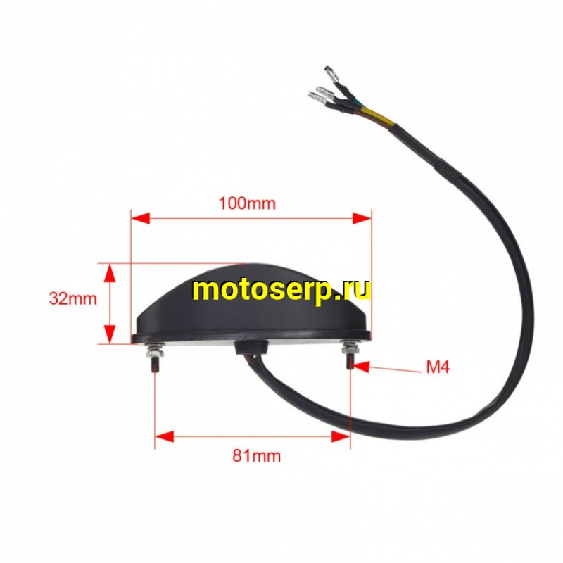 Купить  Фонарь задний в сб. (стоп-сигнал) KAYO CRF (шт) (фара) (SM 776-9499 купить с доставкой по Москве и России, цена, технические характеристики, комплектация фото  - motoserp.ru